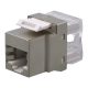 Nestron NPN-KEY-1C6SF-180C Keystone STP csatlakozó, Cat6, 180°, dual IDC (Krone/110)