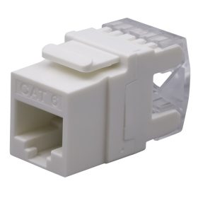  Nestron NPN-KEY-1C6U-180C Keystone UTP csatlakozó, Cat6, 180°, dual IDC (Krone/110)