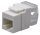 Nestron NPN-KEY-1C6U-180C Keystone UTP csatlakozó, Cat6, 180°, dual IDC (Krone/110)