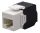 Nestron NPN-KEY-1C6U-180WT Keystone UTP csatlakozó, Cat6, 180°, szerszám nélkül szerelhető