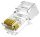 Nestron NPN-RJ45-1C5U-PC10 UTP RJ45 csatlakozó, Cat5e, fali és patch kábelekhez, 10 db/csomag