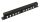 Nestron NRCM-LI-1M 19" kábel rendező panel, 1U, vízszintes, fedéllel, fém