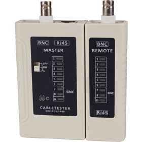   Nestron NTT-2468 UTP/STP/BNC kábel teszter, PoE jelenlét érzékelés