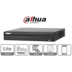   Dahua NVR Rögzítő - NVR2108HS-4KS2 (8 csatorna, H265, 80Mbps rögzítési sávszélesség, HDMI+VGA, 2xUSB, 1x Sata)