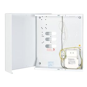   Satel OMI-4 Fém doboz, transzformátorral, INT64, INT128 és INT256 plus központokhoz, 17 Ah akkumulátorhely