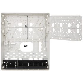   Satel OPU-3 P Műanyag doboz alaplapokhoz, bővítőkhöz és GSM kommunikátorokhoz, 324x382x108 mm