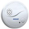 ORNO ORDC609 optikai füstérzékelő, hang- és fényjelzés, tesztnyomógomb, alacsony telep jelzés, hangnyomás ~86 dB, EN14604:2005, tápfeszültség 9 V 6F22 (tartozék)