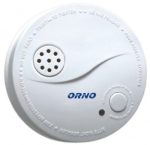   ORNO ORDC609 optikai füstérzékelő, hang- és fényjelzés, tesztnyomógomb, alacsony telep jelzés, hangnyomás ~86 dB, EN14604:2005, tápfeszültség 9 V 6F22 (tartozék)