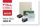   DSC PC1616 központ fém dobozban, táppal, PK5516LED kezelővel, GSM Adapter Mini-vel