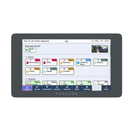   Paradox M25 K70M érintőképernyős LCD kezelő szürke színben