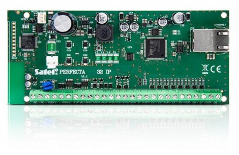 Satel PERFECTA-IP 32 Riasztóközpont alaplap, 8-32 zóna, beépített Ethernet kommunikátor