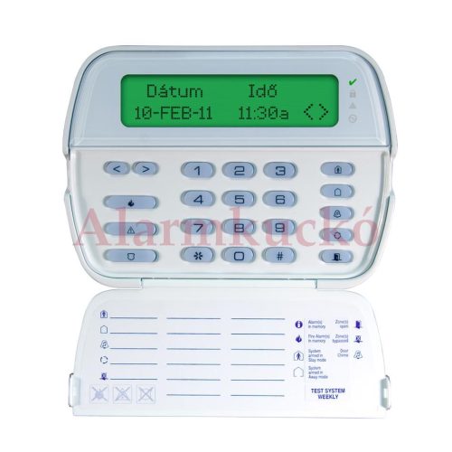 DSC PK5500 LCD szöveges billenytűzet