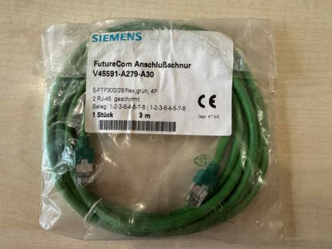 Siemens S-FTP300/26/flex Patch kábel cat6e 3m UTP, zöld
