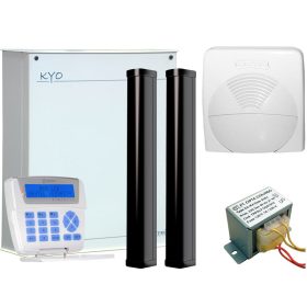  Politec POL-EXTERIŐR 8  1 db KYO8 központ,1 db Classika LCD kez. 1db WAVE/W,1db BETRAFÓ,1db POL-SAN-D810