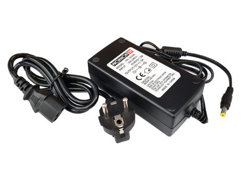 PROVISION-ISR PR-12V5A Tápegység CCTV-hez, kapcsolóüzemű, adapteres kialakítás, stabilizált, 12Vdc, 5000mA.