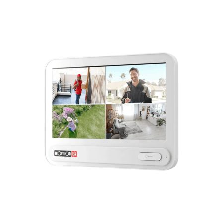 PROVISION-ISR MON-TCH7 beltéri 7"-os IPS kaputelefon monitor, 2 irányú audióval, UTP + WiFi, SD kártya