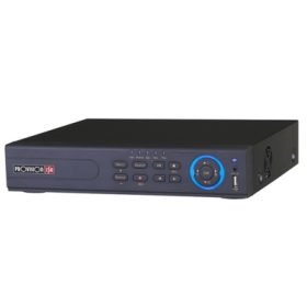    PROVISION-ISR PR-NVR2-4100P 4 csatornás Plug&View Stand Alone NVR, ONVIF, 4 db RJ45 PoE port kamerák közvetlen csatlakoztatásához
