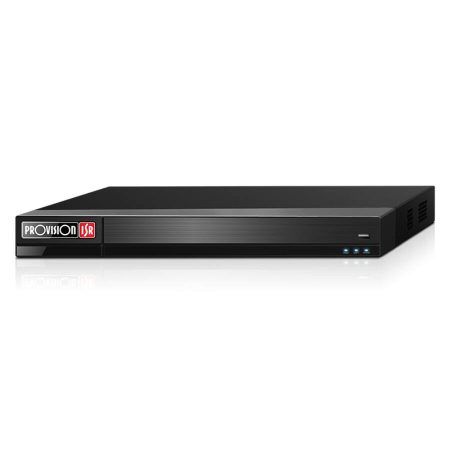 PROVISION-ISR PR-NVR8-16400A(1U) Hálózati rögzítő (NVR), 16 csatornás, max. 8 MP IP kamera felbontás
