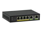 PROVISION-ISR PR-PoES-0460G+2G 4+2 portos PoE switch