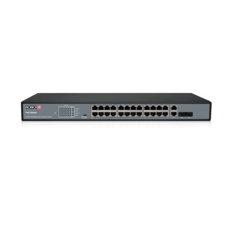 PROVISION-ISR PR-PoES-24370C+2Combo PoE switch 24 PoE port, 2 Combo uplink port, 2 SFP port