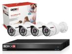   Provision 4 kamerás szett 4 csatornás PR-SH4100A2L(MM) AHD DVR + 4db kültéri inframegvilágítós PR-I1390AE36 AHD csőkamera