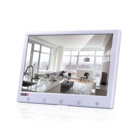    PROVISION-ISR PR-TFT7PW beépíthető 7-os (16:9 képarányú) TFT LCD színes monitor, 4 video bemenet (AV1/AV2/VGA/HDMI), felbontás 1024x600, max. fényerő 380cd/m2