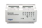    Roger PR411DR 35 mm-es DIN sínre szerelhető beléptetésvezérlő, egy átjáró kétirányú vezérlése, önálló vagy hálózatos működés
