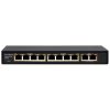 Videosec PS08FE+2GE-V1 Asztali PoE switch, 8 PoE + 2 Gigabit Uplink (96 W) Videosec PS08FE+2GE-V1 Asztali PoE switch, 8 PoE + 2 Gigabit Uplink (96 W)
