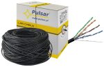  Pulsar PU-NC302 UTP kültéri kábel, Cat5e, 24AWG 0,5mm réz mag, PE köpeny / gél kitöltés, Fca, 305 m/doboz