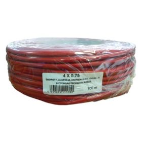 VEZETÉK R 4x0.75R (mm²), tűzjelző kábel