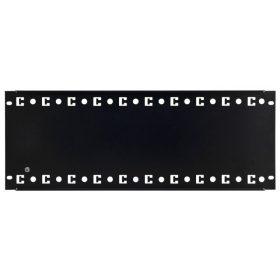   Pulsar RADIN 4U szerelőlemez, rack 19” szekrénybe építhető, DIN-TH35-24xS sínnel