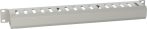   Pulsar RAOK-1M-G 19" kábel rendező panel, 1U, vízszintes, fedéllel, fém, szürke