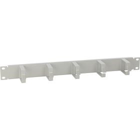   Pulsar RAOK-1P-G 19" kábel rendező panel, 1U, vízszintes, fém, szürke