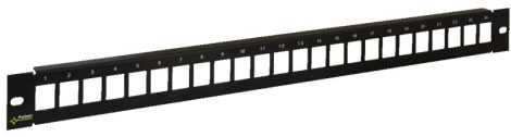 Pulsar RAP-RJ45 19" keystone patch panel, 24 port, árnyékolatlan