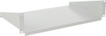   Pulsar RAPD2-G 19" 2U fix polc, 440x300mm, 400-1000mm mély szekrényekhez, szürke