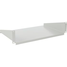   Pulsar RAPD2-G 19" 2U fix polc, 440x300mm, 400-1000mm mély szekrényekhez, szürke