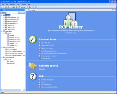  ROGER RCPMASTER6 RCP Master munkaidőnyilvántartó szoftver