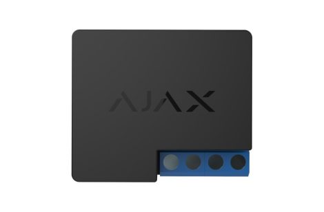 Ajax RELAY Relay relémodul szárazkontaktussal, 13A és 230V max. terhelés, 12V vagy 24V jav. tápellátás