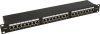 Pulsar RP-F24V5 19" patch panel, 24 port, cat5e, árnyékolt, tehermentesítővel, 90 fokos modulok Pulsar RP-F24V5 19" patch panel, 24 port, cat5e, árnyékolt, tehermentesítővel, 90 fokos modulok