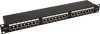 Pulsar RP-F24V6 19" patch panel, 24 port, cat6, árnyékolt, tehermentesítővel, 90 fokos modulok Pulsar RP-F24V6 19" patch panel, 24 port, cat6, árnyékolt, tehermentesítővel, 90 fokos modulok