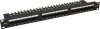 Pulsar RP-U24V5 19" patch panel, 24 port, cat5e, árnyékolatlan, tehermentesítővel, 90 fokos modulok Pulsar RP-U24V5 19" patch panel, 24 port, cat5e, árnyékolatlan, tehermentesítővel, 90 fokos modulok