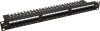 Pulsar RP-U24V6 19" patch panel, 24 port, cat6, árnyékolatlan, tehermentesítővel, 90 fokos modulok Pulsar RP-U24V6 19" patch panel, 24 port, cat6, árnyékolatlan, tehermentesítővel, 90 fokos modulok