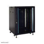   Pulsar RS1566 Rack szekrény, álló kivitel, lapra szerelt 15U 600x600 mm