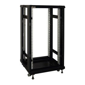   Pulsar RS2266 19" 22U 600x600 álló rack szekrény, lapraszerelt, fekete