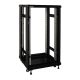 Pulsar RS2266 19" 22U 600x600 álló rack szekrény, lapraszerelt, fekete