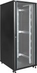   Pulsar RS4281 19" 42U 800x1000 álló rack szekrény, lapra szerelt, fekete