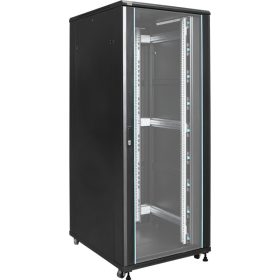   Pulsar RS4281 19" 42U 800x1000 álló rack szekrény, lapraszerelt, fekete