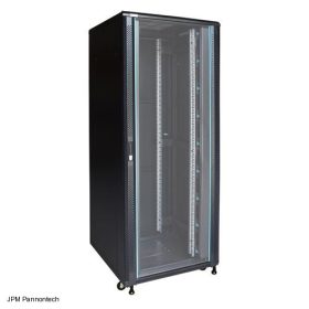   Pulsar RS4288 19" 42U 800x800 álló rack szekrény, lapraszerelt, fekete