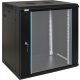 Pulsar RW1264 19" 12U 600x450 fali rack szekrény, készre szerelt, fekete