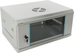   Pulsar RW454-G 19" 4U 540x400 fali rack szekrény, készre szerelt, szürke, könnyített kialakítás